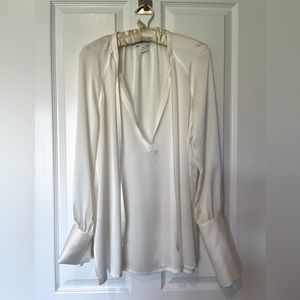 Club Monaco silk blouse